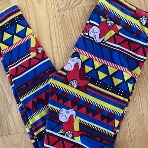LuLaRoe OS Disney Captain Hook Leggings